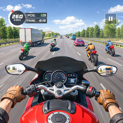 Rider 3D: Bike Racing Games