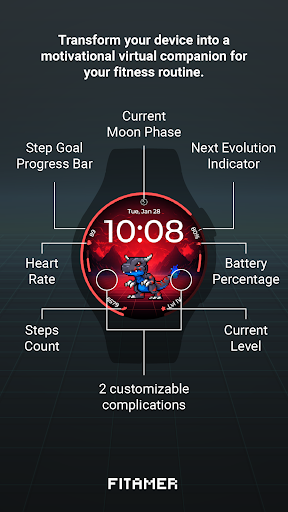 Virtual Pet Watch Face Fitamer