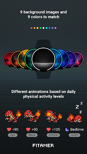 Virtual Pet Watch Face Fitamer