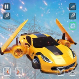 Flying Car Shooting – Car Game