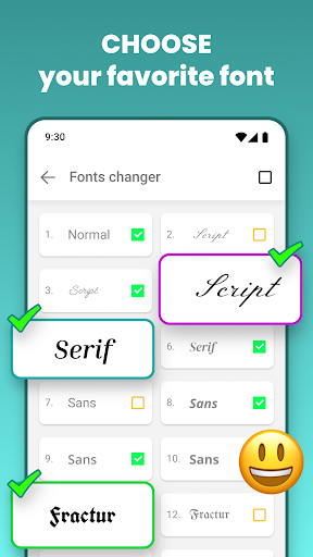 Fonts Keyboard – Fonts & Emoji