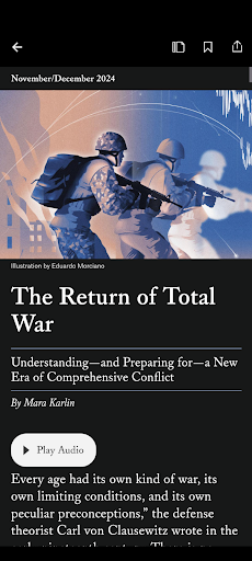 Foreign Affairs Magazine