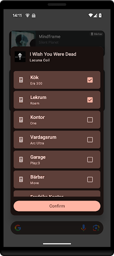 Sonos Widget