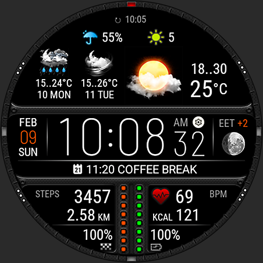 Weather watch face W7.5