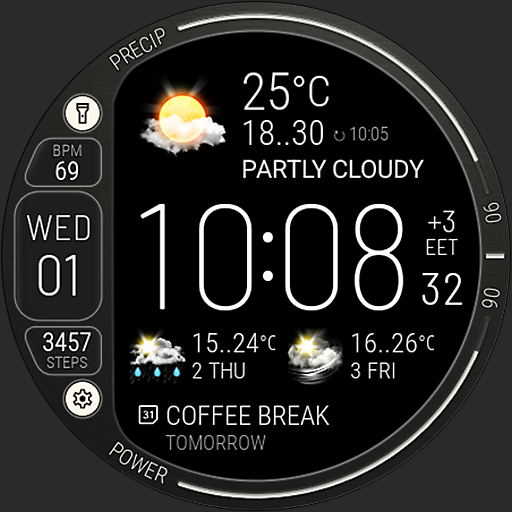 Weather watch face W8.5