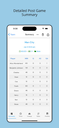 SubTime: Game Management