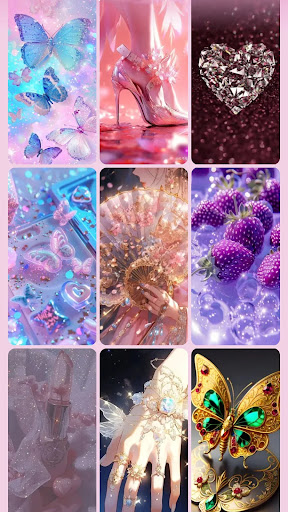 Glitter Wallpapers For Girls