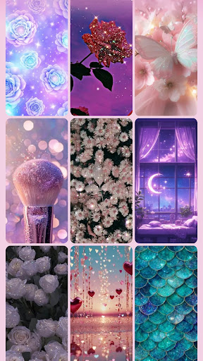 Glitter Wallpapers For Girls