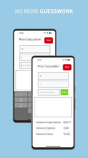Epoxy River Calculator