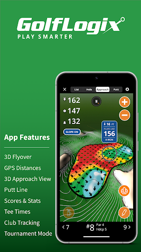 GolfLogix Golf GPS + 3D Putts