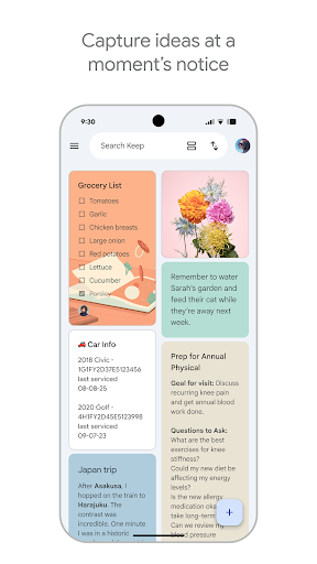 Google Keep – Notes and lists