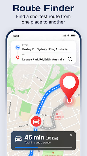 GPS Navigation: Live Earth Map