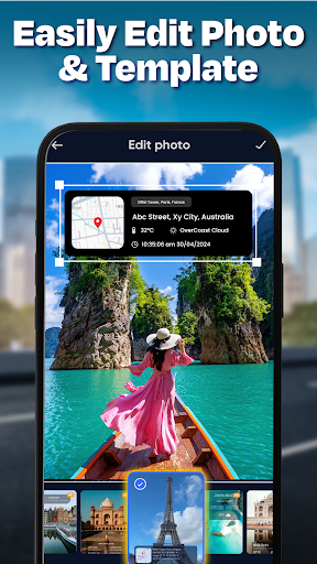 GPS Camera Map & Timestamp