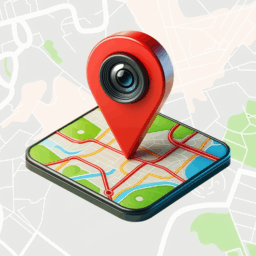 GPS Photo Location on Map