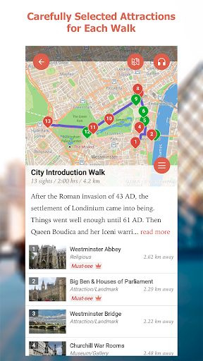 GPSmyCity: Walks in 1K+ Cities