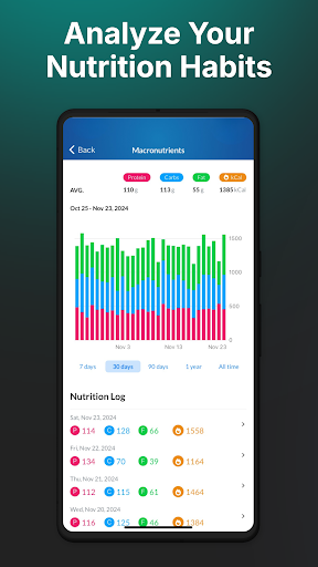 MacrosFirst – Macro Tracker
