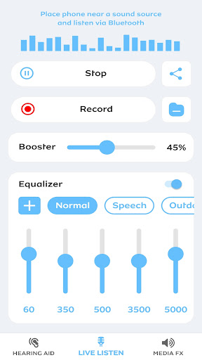 Hearing Aid App – HearWell
