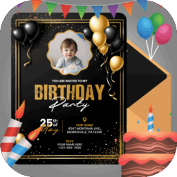 Birthday Invitation Card Maker