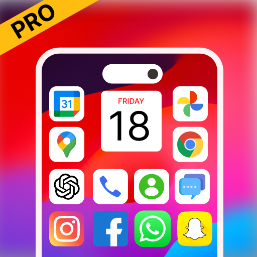 Launcher OS 18 Phone 16 UI PRO