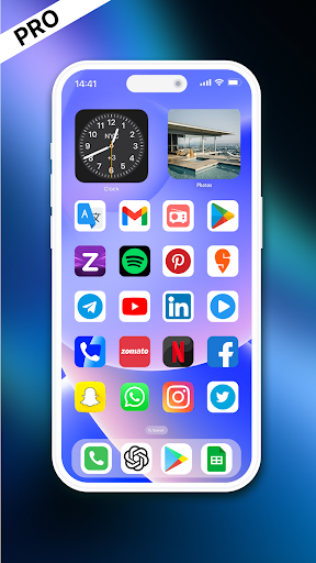 Launcher OS 18 Phone 16 UI PRO