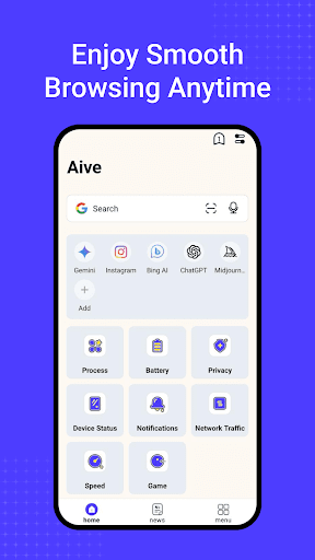 Aive Browser – Smart & Simple