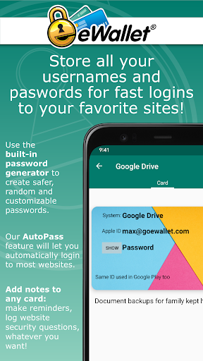 eWallet – Password Manager