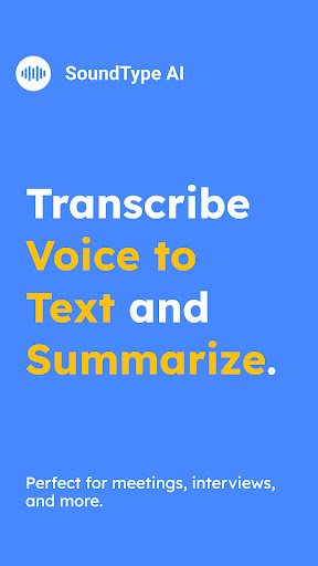 SoundType AI – Voice To Text