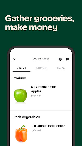 Instacart: Earn money to shop