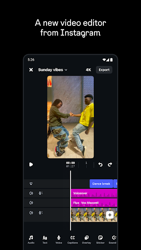 Edits, an Instagram app