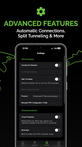 IPVanish: VPN Location Changer