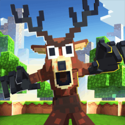 Cops N Robbers:Pixel Craft Gun