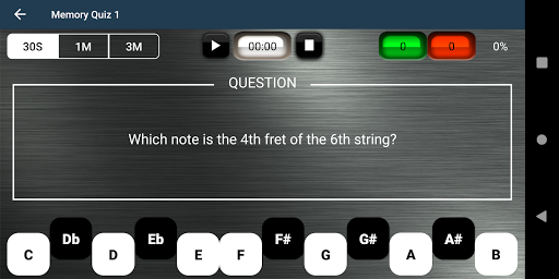 Guitar Fretboard Note Trainer