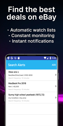 SeeSpotBid – Alerts for eBay