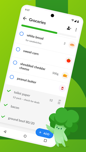 Shopping List – Listonic
