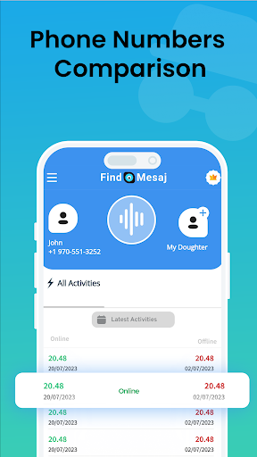 Findmesaj – WA online tracker