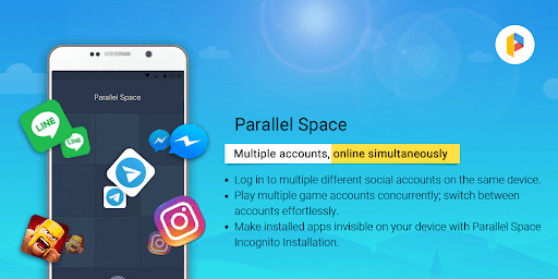 Parallel Space – app cloning