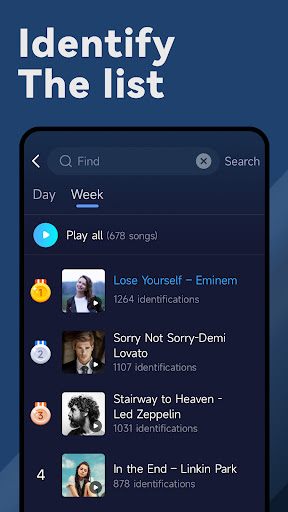 Music Recognition – Find Songs
