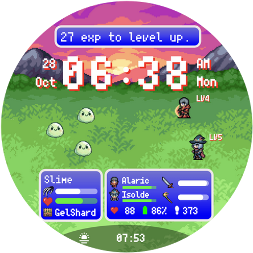 Step Fantasy Wactch Face