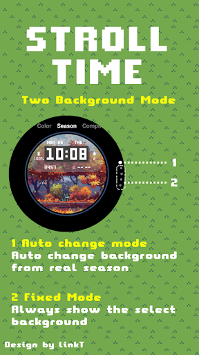 Stroll Season Watch Face