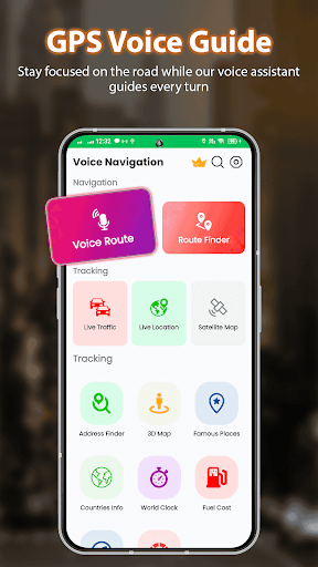 GPS Voice Navigation Live Map