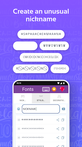 Fonts: Stylish Text Cool Fonts