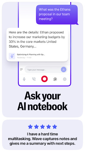 Wave AI Notes Taker & Recorder