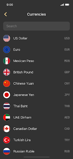 Currency converter offline