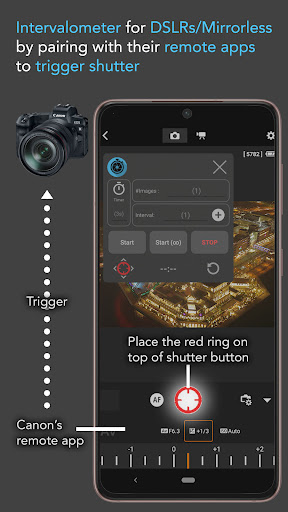 Intervalometer for TimeLapse