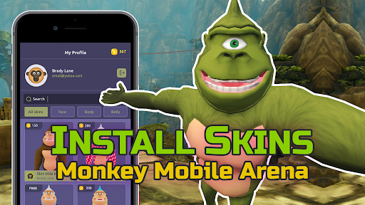 Gorilla Skins for Monkey Arena