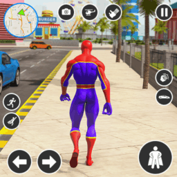 Spider Robot Hero Car Games