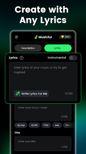 Musicful : AI Song Generator