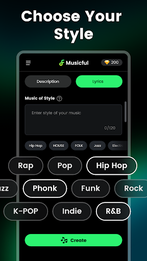 Musicful : AI Song Generator