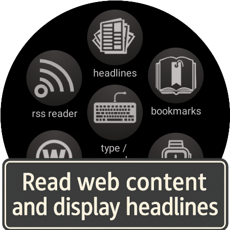 webOnWrist: News & Browser