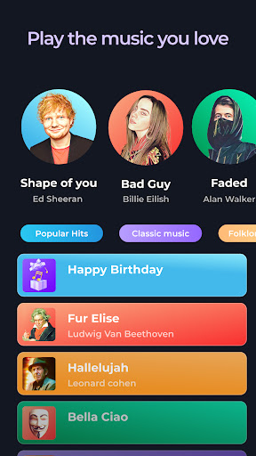 Piano – music & songs games